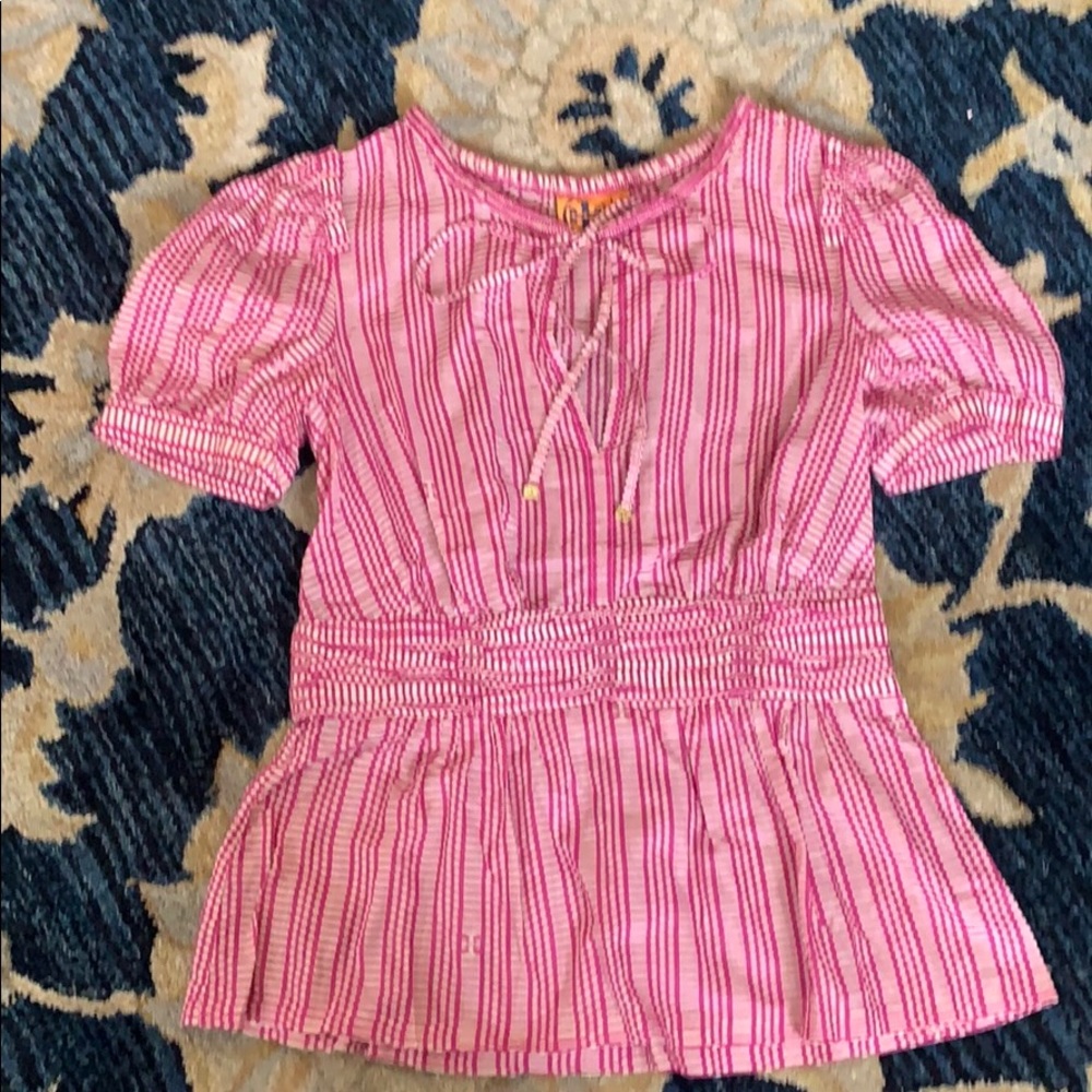 Tory Burch lovely delicate cotton blouse